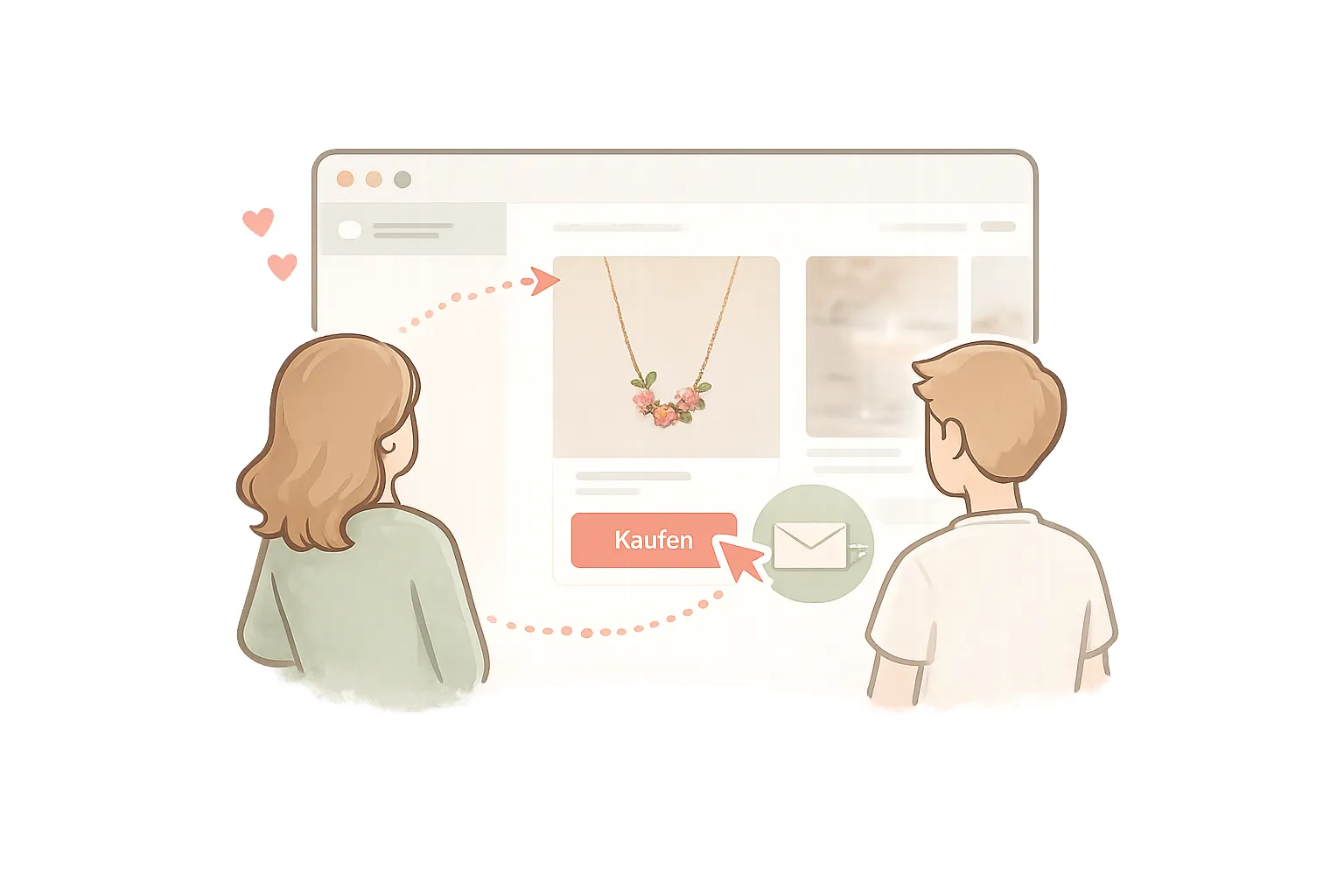 Forward visitors from your website to Etsy