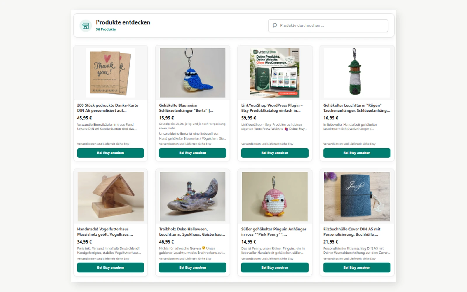 LinkYourShop Kataloglayout Klassisch