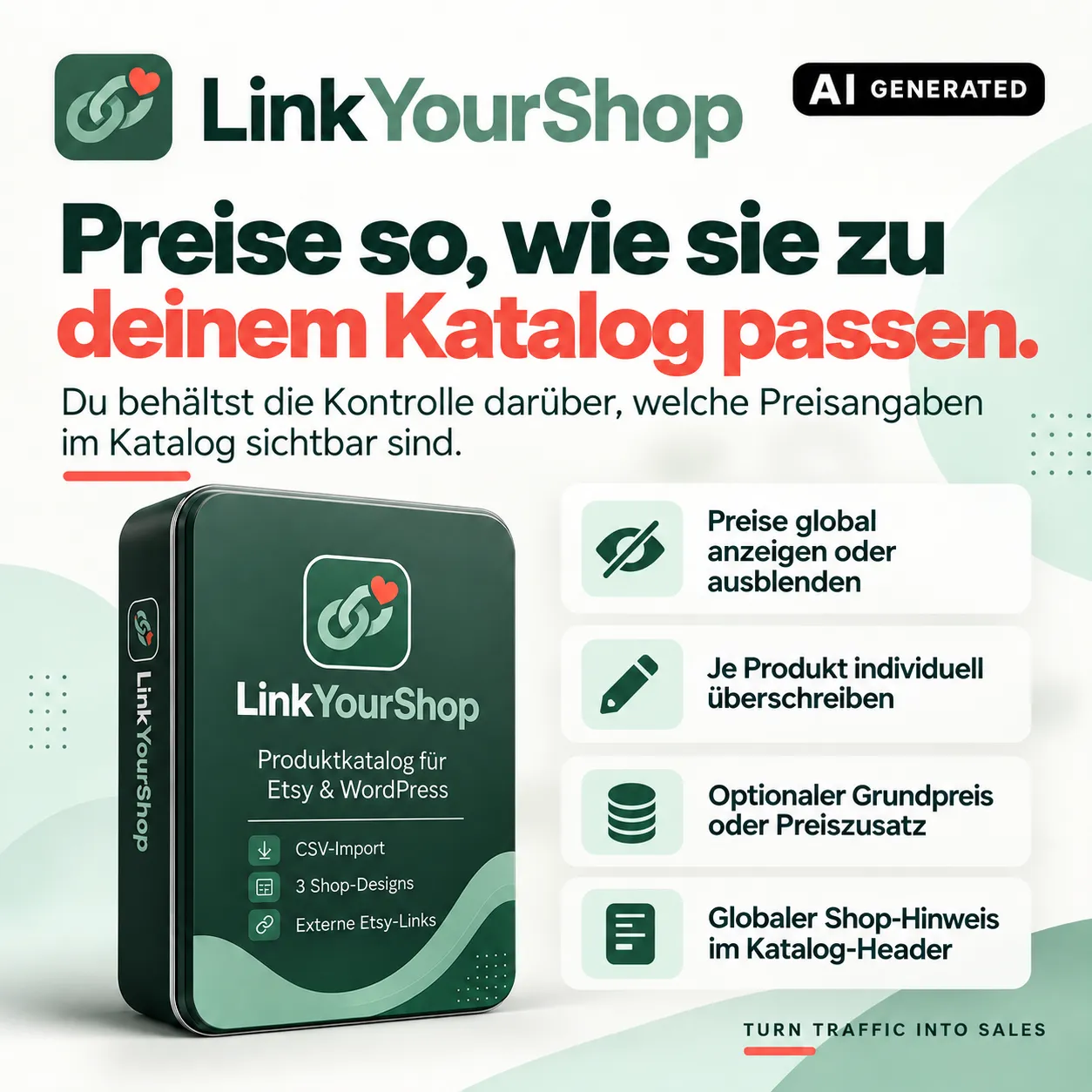 Flexible Preisangaben in LinkYourShop